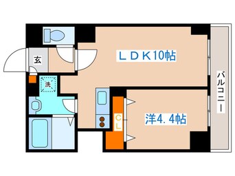 間取図 パ－クヒルズ中央２５