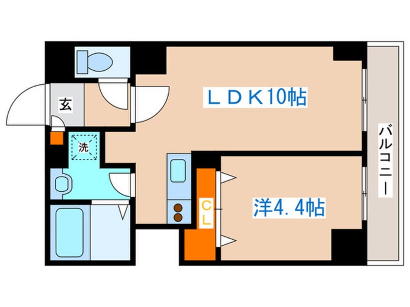 間取図 パ－クヒルズ中央２５