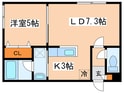 アイルＶ・Ⅰ・Ｐの間取図