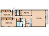 アイルＶ・Ⅰ・Ｐ 3LDKの間取り