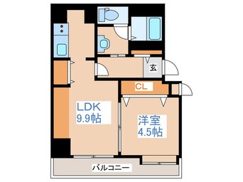 間取図 ピュア東彩館