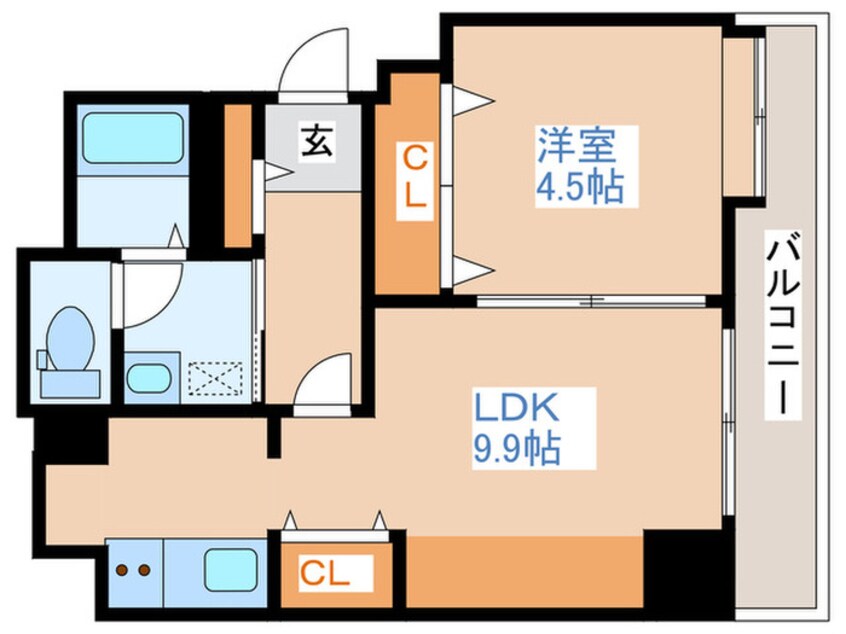 間取図 ピュア東彩館