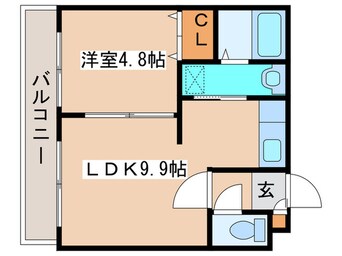 間取図 ヌ－ヴェルコ－ト