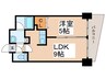 セントポ－リアグランデュ－ル 1LDKの間取り