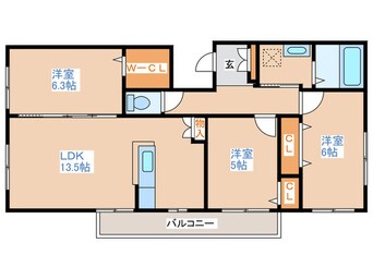 間取図 REGULUS桑園