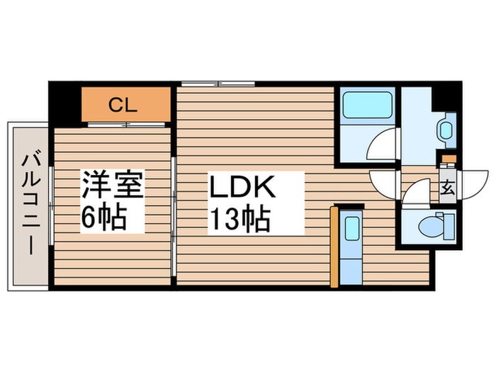 間取り図 サザンメイプル北大