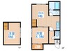 マクセル富丘37 2DKの間取り