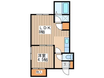 間取図 マクセル富丘37