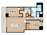 サムティタワーN26 2LDKの間取り