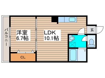 間取図 サムティタワーN26