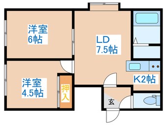 間取図 ハイムアルテリエ