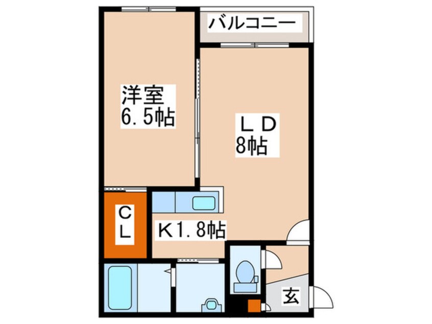 間取図 Kulta福住