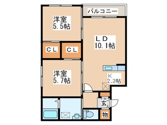 間取図 The　Park1