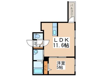 間取図 モルティーニ麻生Ⅱ