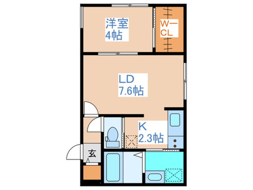 間取図 プレシェルト麻生