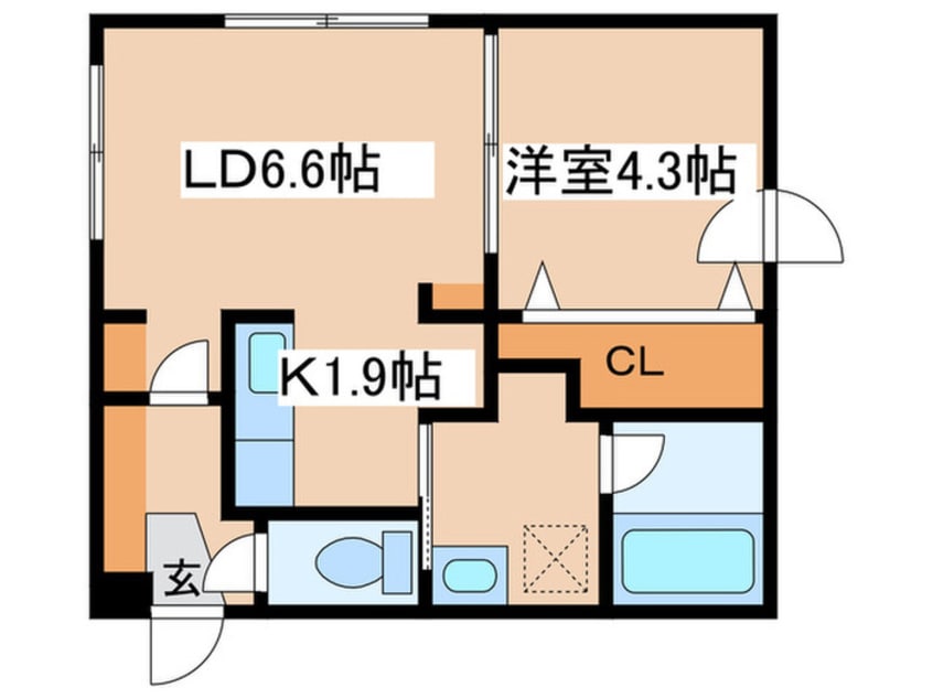 間取図 FIORITURA　MOTOMACHI