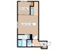 S-RESIDENCE桑園EAST 1LDKの間取り