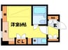 カサフォルテ 1Rの間取り