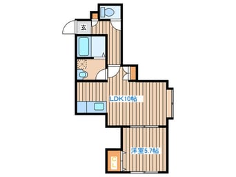 間取図 ジュピタ－Ⅴ