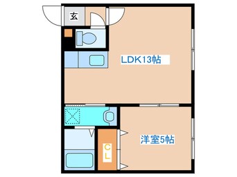 間取図 ジュピタ－Ⅴ