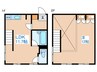 シークエンス620　A棟 1LDKの間取り