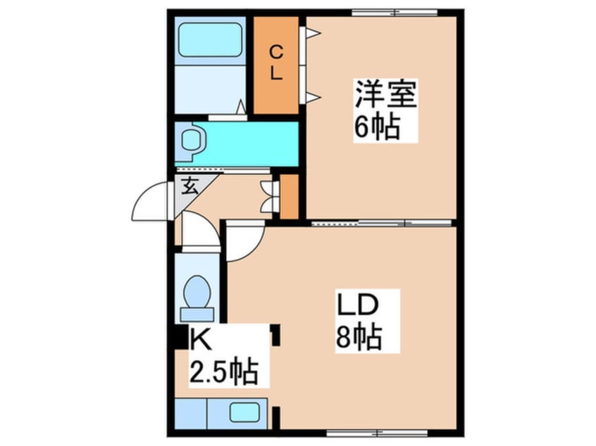間取図 グランパーク麻生