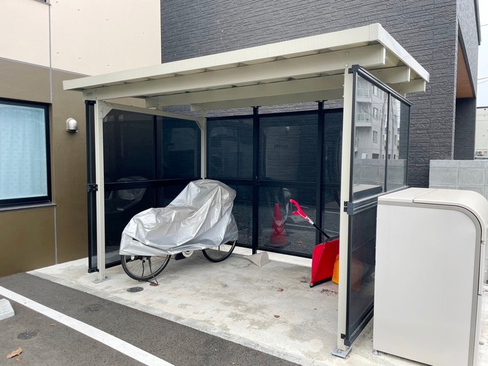 駐輪場 グランパーク麻生