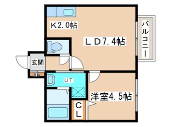 間取図 リュクス菊水