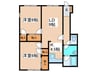コ－ポふみ 2LDKの間取り