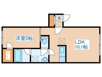 間取図 ポーザ琴似