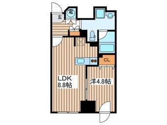 間取図 ルラシオン札幌駅前