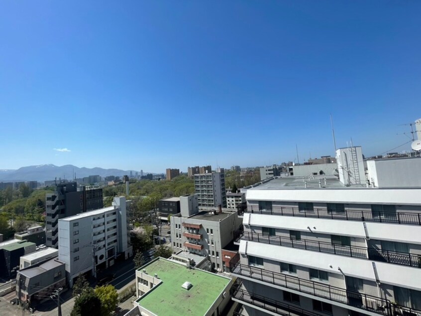 室内からの展望 ルラシオン札幌駅前