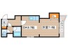 ノースライト２４ 1DKの間取り