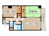 ノースライト２４ 2LDKの間取り