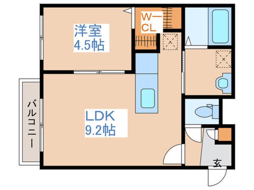 間取図 Ｓｔｒａｈｌ澄川