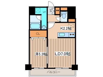 間取図 ＰＲＩＭＥ　ＵＲＢＡＮ北３条通