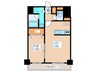 ＰＲＩＭＥ　ＵＲＢＡＮ北３条通 1LDKの間取り