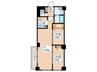 ＰＲＩＭＥ　ＵＲＢＡＮ北３条通 2LDKの間取り