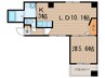 Ｓｐａｃｅ北３条 1LDKの間取り