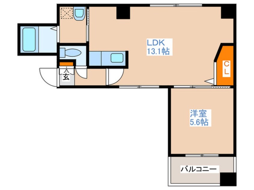間取図 Ｓｐａｃｅ北３条