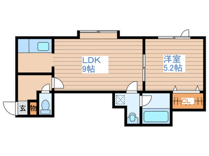間取図 ドメスティ・プレサージュ