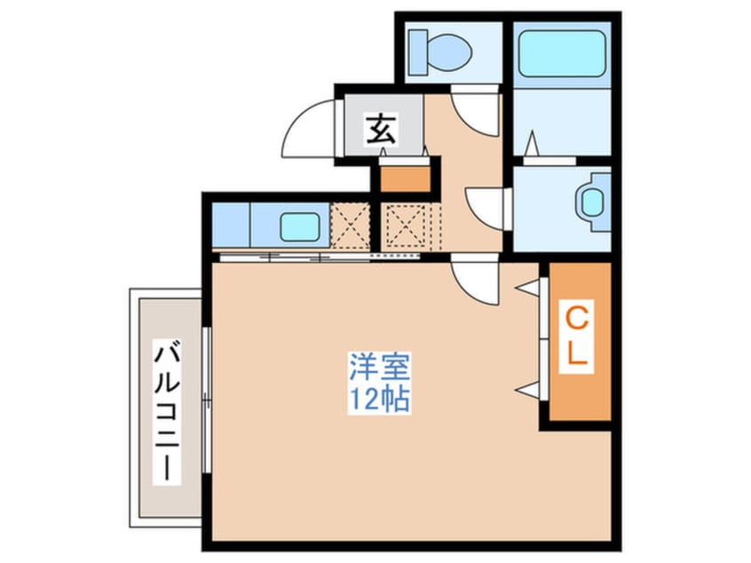 間取図 ステ－ジ・ノア豊平Ⅴ