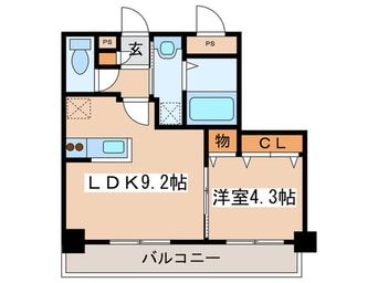 間取図 ロイスガーデン山鼻