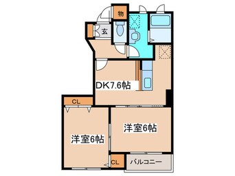 間取図 フィオ－レⅠ