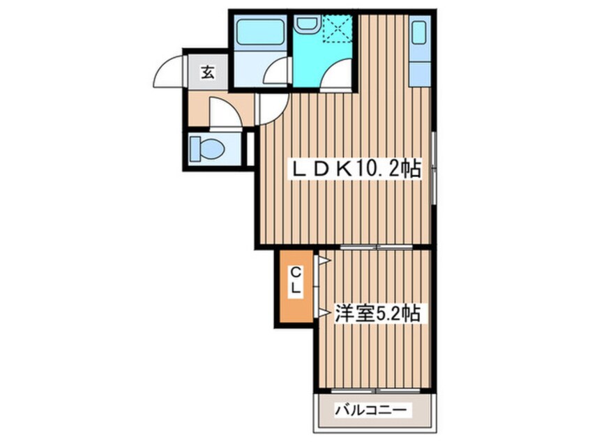 間取図 rham北円山