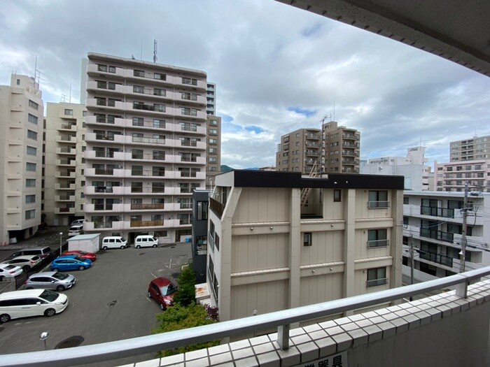 室内からの展望 ラメール円山公園