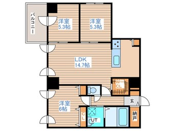 間取図 Ｉｂｉｚａ