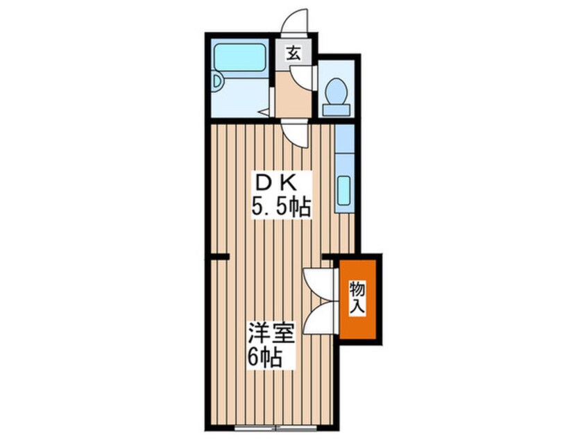 間取図 ナチュレ南５条