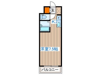 間取図 サンパレスＮ１８