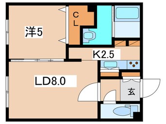 間取図 グランメールＣｌａｓｓｅ